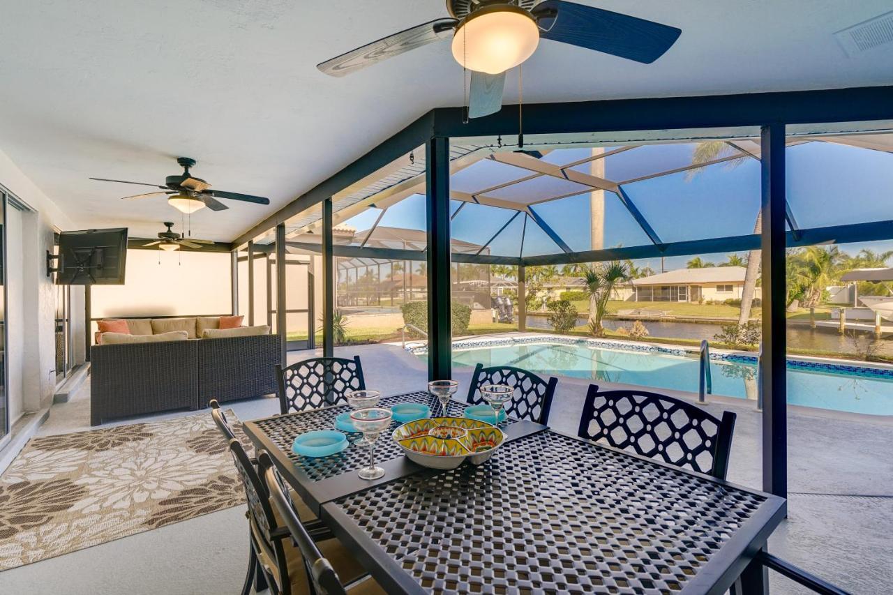 Waterfront Cape Coral Home With Private Pool! Zewnętrze zdjęcie