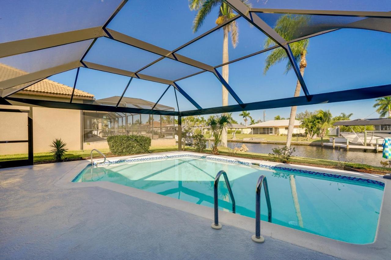 Waterfront Cape Coral Home With Private Pool! Zewnętrze zdjęcie