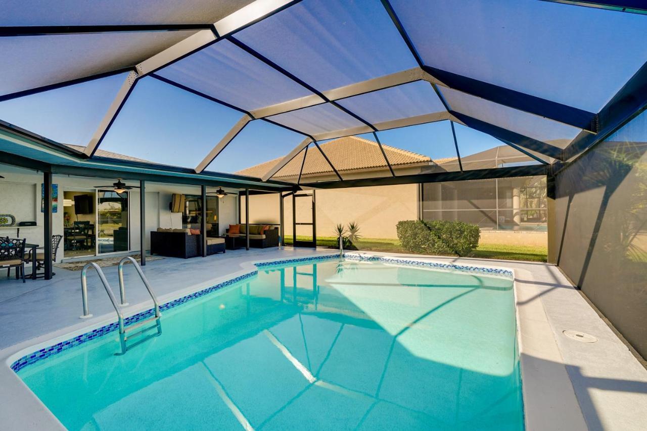 Waterfront Cape Coral Home With Private Pool! Zewnętrze zdjęcie