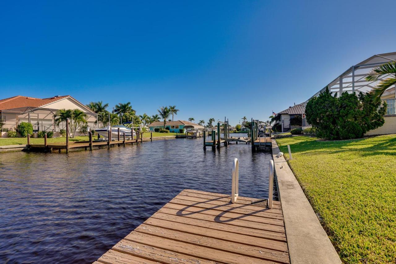 Waterfront Cape Coral Home With Private Pool! Zewnętrze zdjęcie