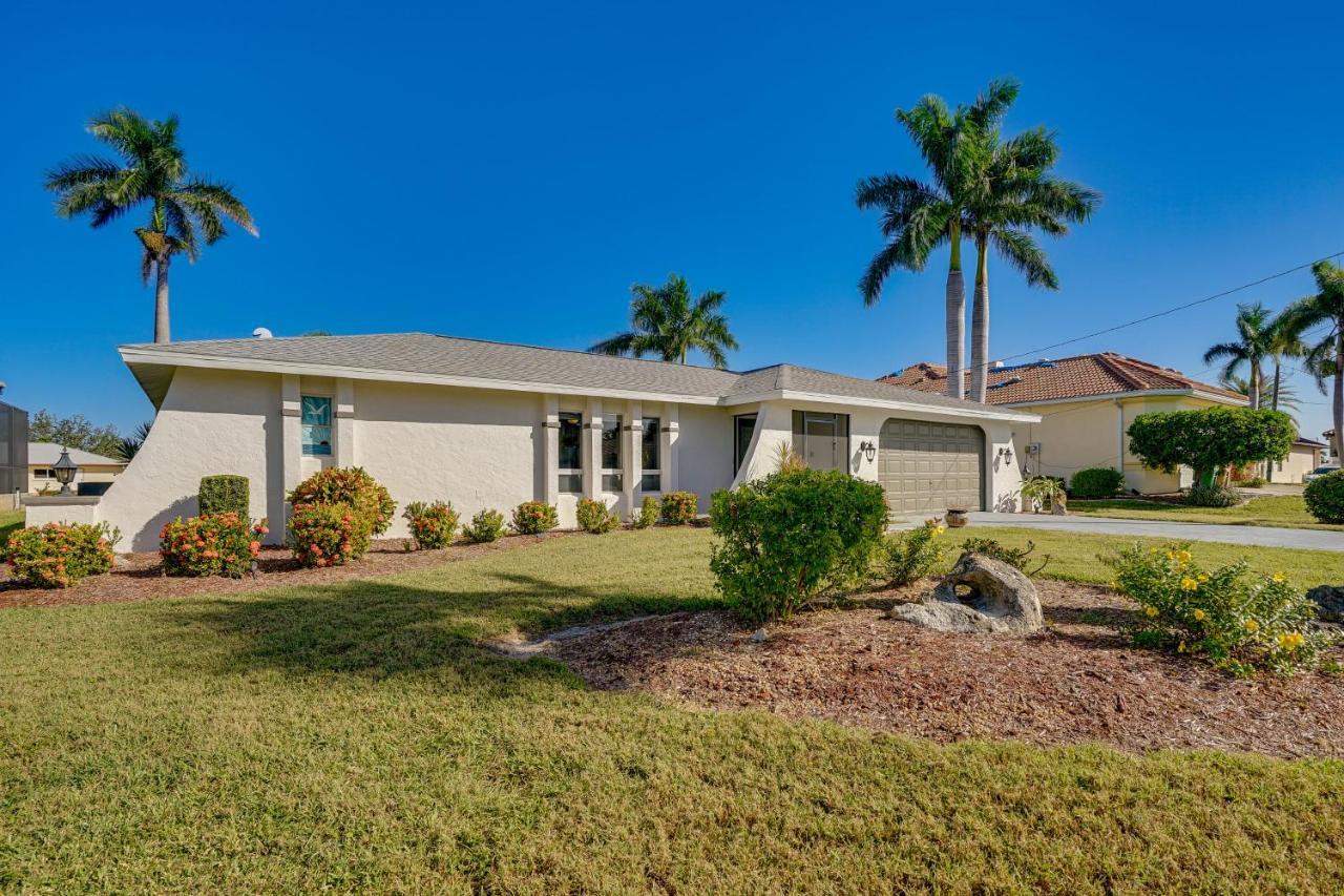 Waterfront Cape Coral Home With Private Pool! Zewnętrze zdjęcie