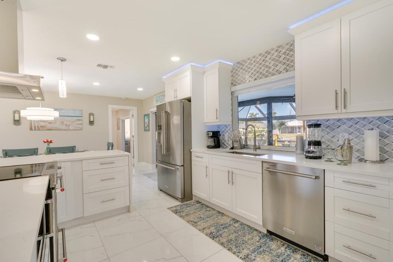 Waterfront Cape Coral Home With Private Pool! Zewnętrze zdjęcie