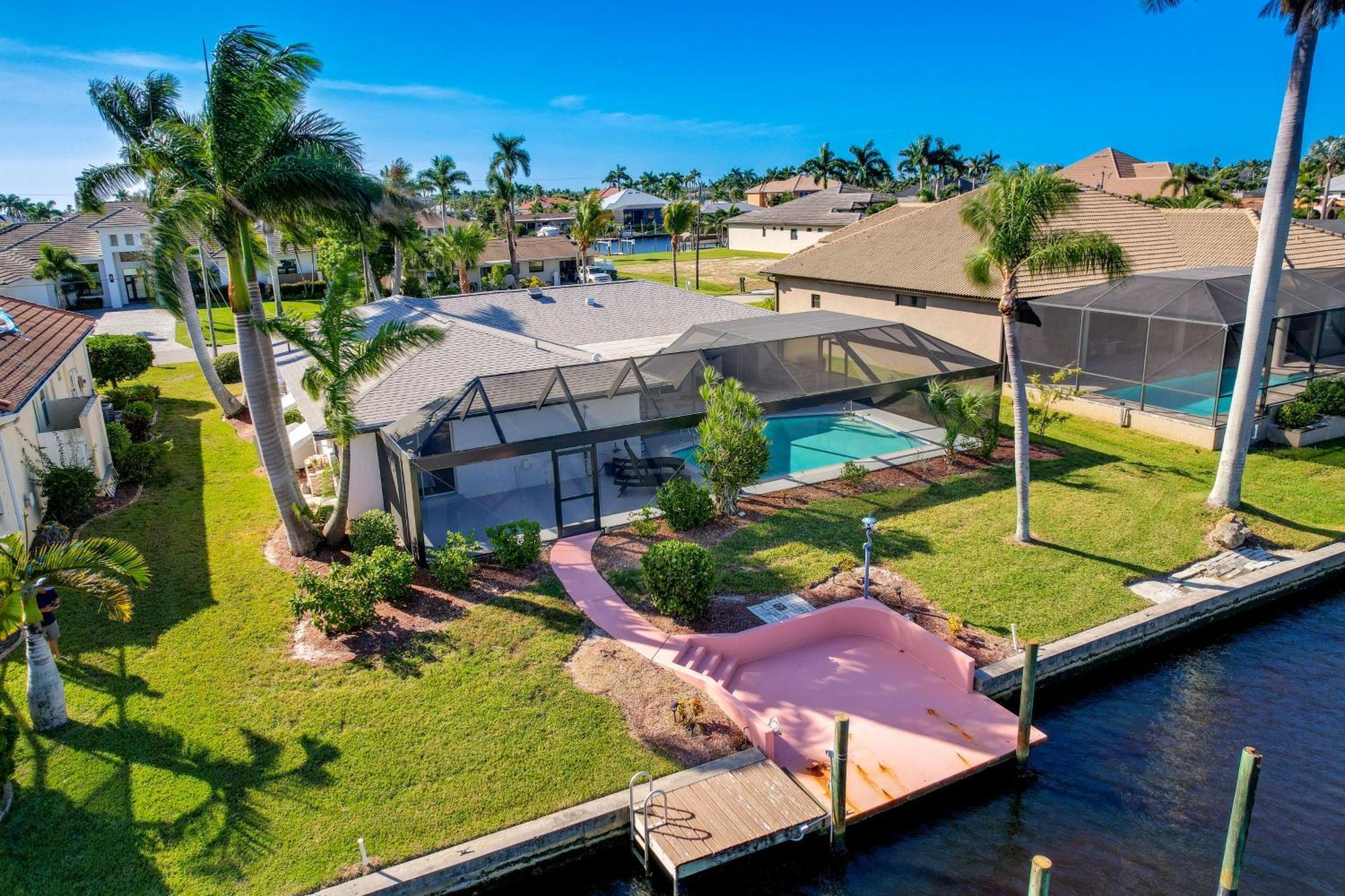 Waterfront Cape Coral Home With Private Pool! Zewnętrze zdjęcie